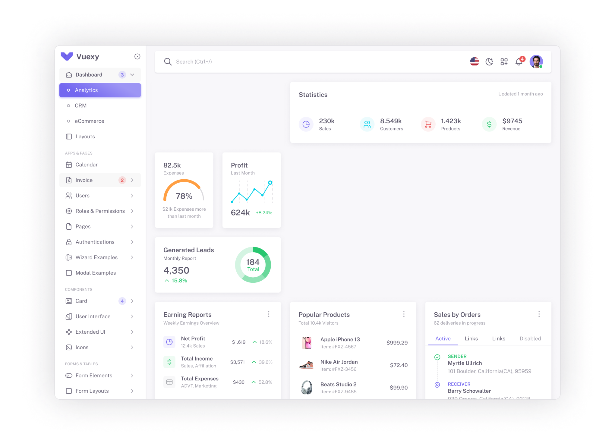 SoftPay dashboard